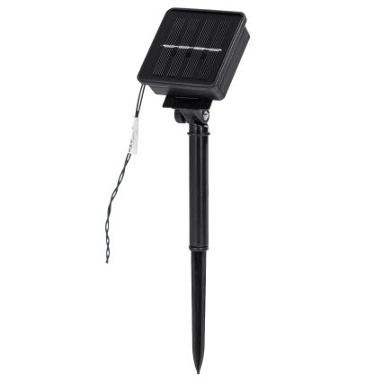 Aigostar - LED sončni božični niz 200 LED / 8 funkcij, 22 m, IP65, večbarven, 800 mAh