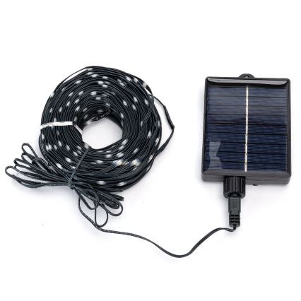 Aigostar - LED solarni božični niz 500xLED/8 funkcij 52m IP65 hladno bela 1200 mAh