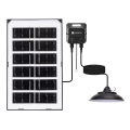 Aigostar - LED solarni lestenec LED/35W/12V 3000 mAh 6500K IP65 premer 15 cm + daljinski upravljalnik