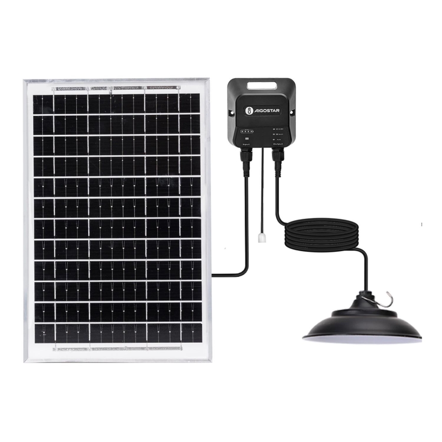 Aigostar - LED Solarni lestenec LED/70W/12V 6000 mAh 6500K pr. 23,5 cm + Daljinski upravljalnik