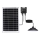 Aigostar - LED Solarni lestenec LED/70W/12V 6000 mAh 6500K pr. 23,5 cm + Daljinski upravljalnik