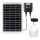 Aigostar - LED Solarni lestenec s senzorjem LED/70W/12V 6000 mAh 6500K pr. 12 cm + Daljinski upravljalnik