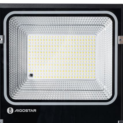 Aigostar - LED sončni reflektor LED/150W/3,2V 3000mAh 3000K/4000K/6500K IP66 + daljinski upravljalnik