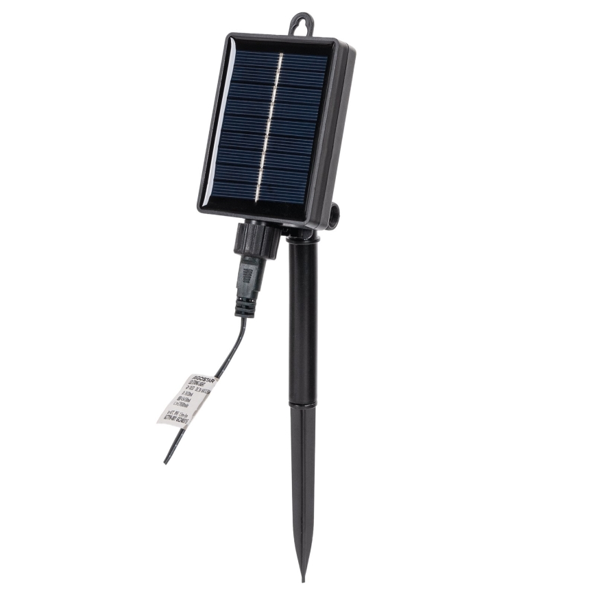 Aigostar - LED sončna božična dekoracija LED/0,59W/3,7V 100 cm IP65 130 mAh večbarvna