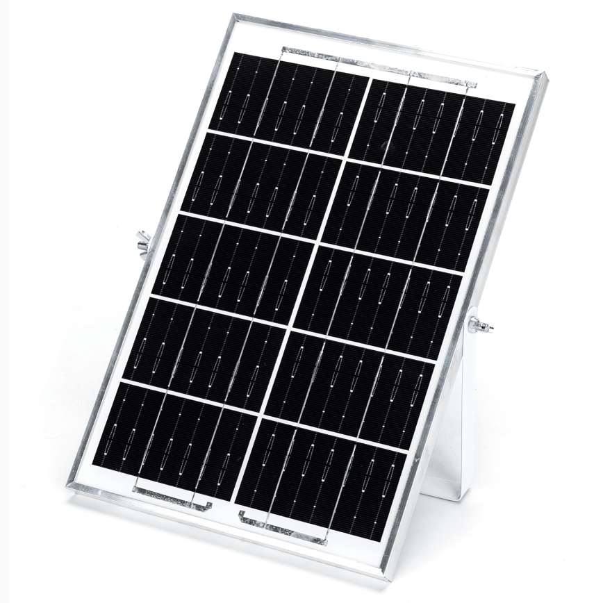 Aigostar - LED solarna svetilka 2xLED/35W/12V 6000 mAh 6500K IP65, premer 16,8 cm + daljinski upravljalnik