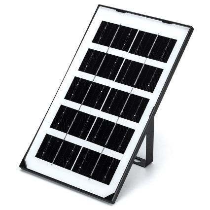Aigostar - LED solarna svetilka LED/35W/12V 3000 mAh 6500K IP65 premer 16,8 cm + daljinski upravljalnik