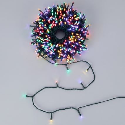 Aigostar - LED sončna božična veriga 500xLED/8 funkcij 52m IP65 večbarvna 1200 mAh