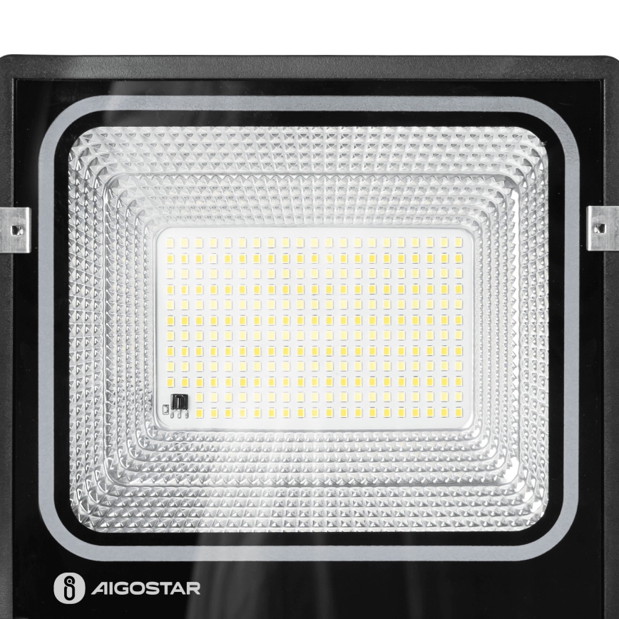 Aigostar - LED solarni reflektor LED/100W/3,2V 2000mAh 3000K/4000K/6500K IP66 + daljinski upravljalnik