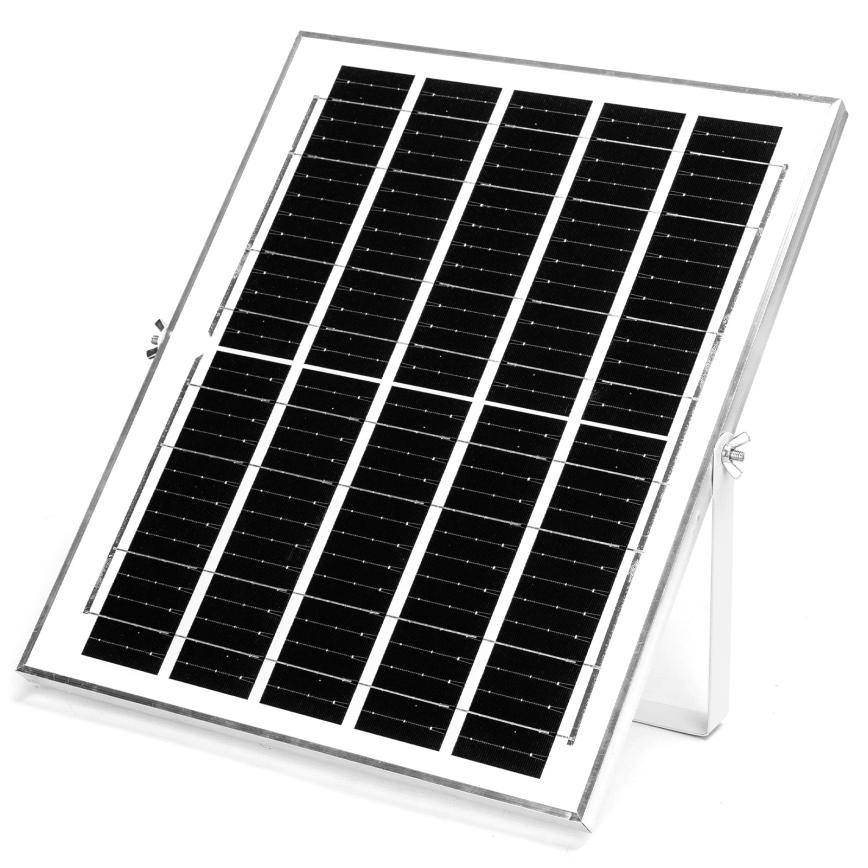 Aigostar - LED solarno svetilo 2xLED/70W/12V 12000 mAh 6500K IP65 premer 20,5 cm + daljinski upravljalnik