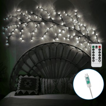 Aigostar - LED Stenska dekoracija 144xLED/5W/5V hladno bela