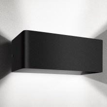 Aigostar - LED Stenska svetilka LED/12,5W/230V 20x10 cm črna