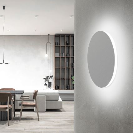Aigostar - LED stensko svetilo LED/12W/230V 6500K 25 cm bela