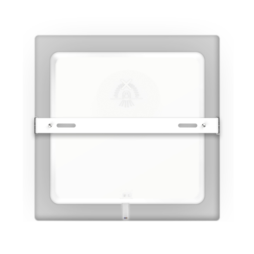 Aigostar - LED stropna nadometna svetilka LED/18W/230V 4000K 22,6x22,6 cm bela