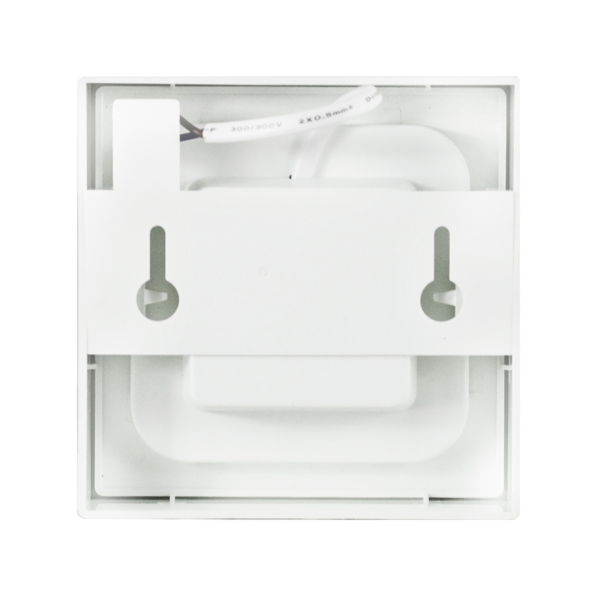 Aigostar - LED stropna nadometna svetilka LED/6W/230V 3000K 12,2x12,2 cm bela