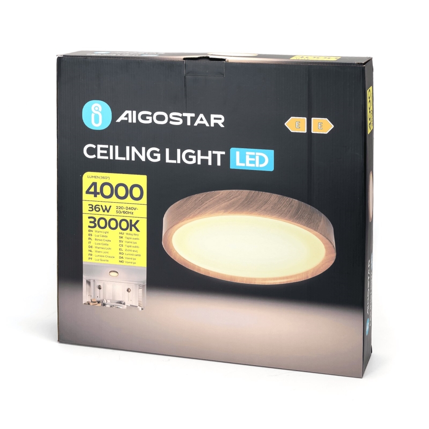 Aigostar - LED Stropna svetilka LED/36W/230V 3000K pr. 48,1 cm