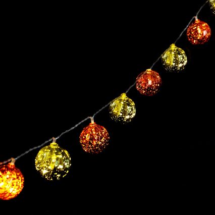 Aigostar - LED veriga 20xLED/3xAA 2 m topla bela