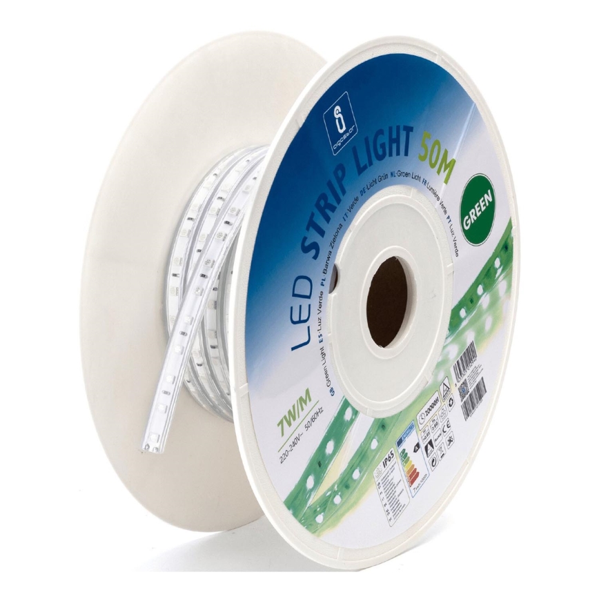 Aigostar - LED trak 350 W/230 V, 50 m, zelena, IP65