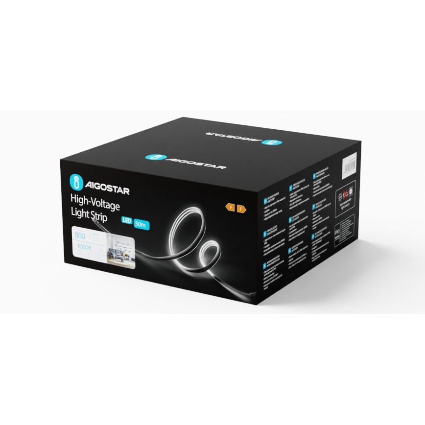 Aigostar - LED Trak 50m LED/400W/230V 6500K IP65
