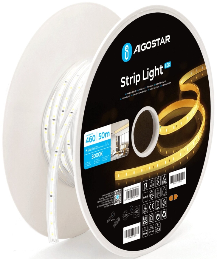 Aigostar - LED Trak LED/250W/230V 50m 3000K IP65