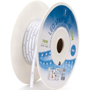 Aigostar - LED Trak LED/350W/230V 50m modra IP65