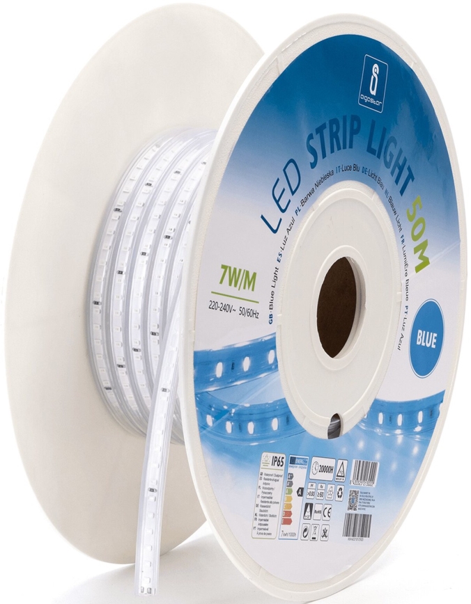 Aigostar - LED Trak LED/350W/230V 50m modra IP65