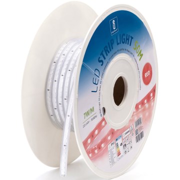 Aigostar - LED Trak LED/350W/230V 50m rdeča IP65