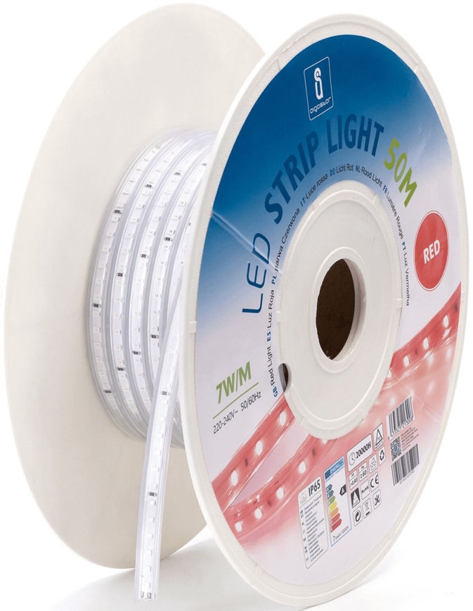 Aigostar - LED Trak LED/350W/230V 50m rdeča IP65
