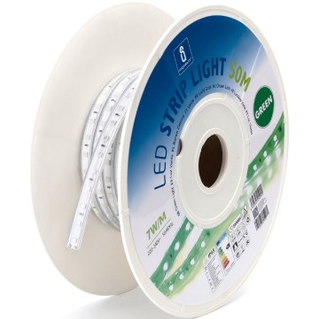 Aigostar - LED Trak LED/350W/230V 50m zelena IP65