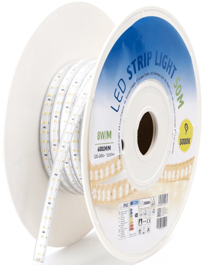 Aigostar - LED Trak LED/400W/230V 50m 3000K IP65