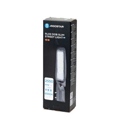 Aigostar - LED ulična svetilka SLIM LED/30W/230V 6500K IP65