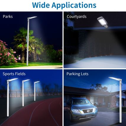 Aigostar - LED ulično svetilo SLIM LED/200W/230V 6500K IP65
