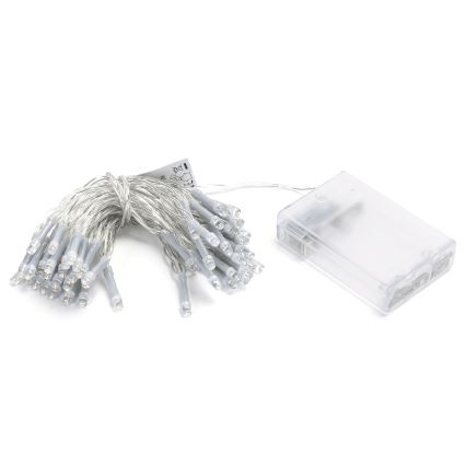 Aigostar - LED  veriga 50xLED/3xAA 5,3m večbarvna