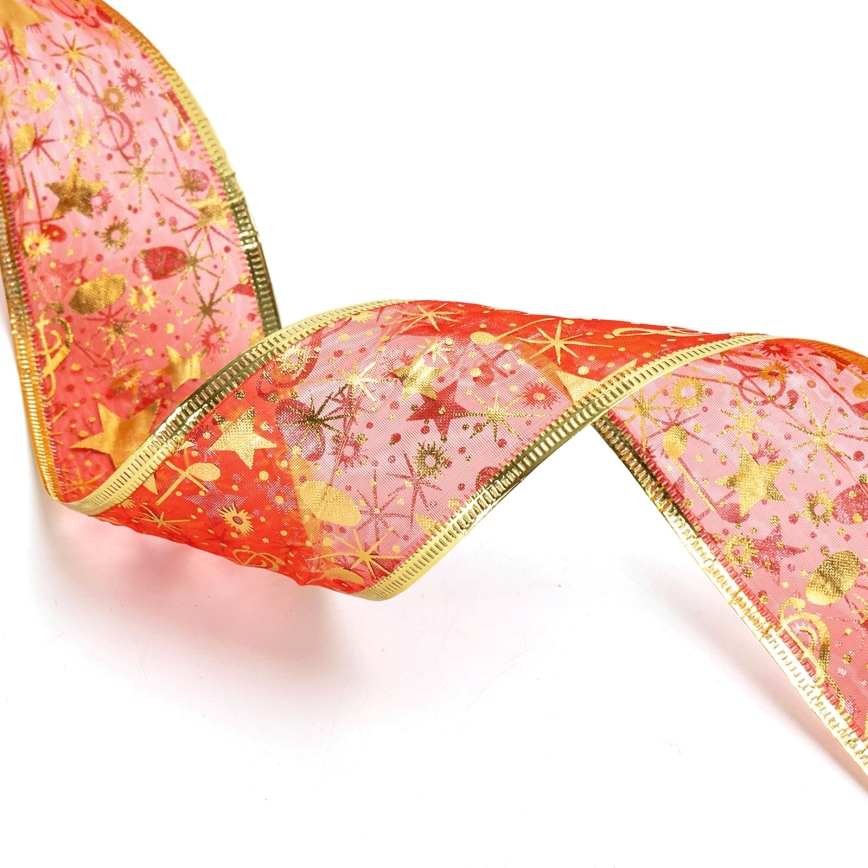 Aigostar - LED veriga 50xLED/3xAA 5 m topla bela, rdeča