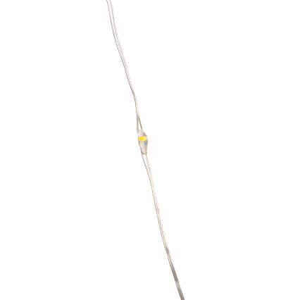 Aigostar - LED zunanji niz 50xLED/8 funkcij 3xAA 5,3 m topla bela