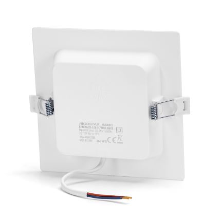 Aigostar - LED vgradna stropna svetilka LED/9W/230V 4000K 14,5x14,5 cm bela