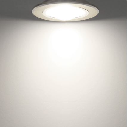 Aigostar - LED Vgradna svetilka LED/18W/230V pr. 17 cm 6000K bela