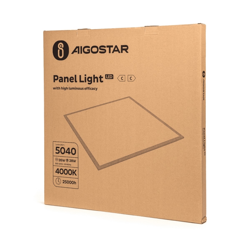 Aigostar - LED Vgradni panel LED/28W/230V 60x60 cm 4000K
