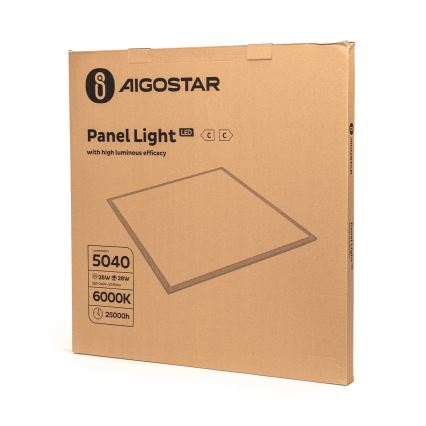 Aigostar - LED Vgradni panel LED/28W/230V 60x60 cm 6000K