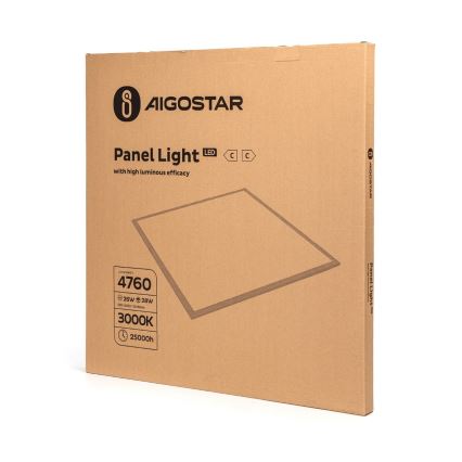 Aigostar - LED Vgradni panel LED/28W/230V 62x62 cm 3000K