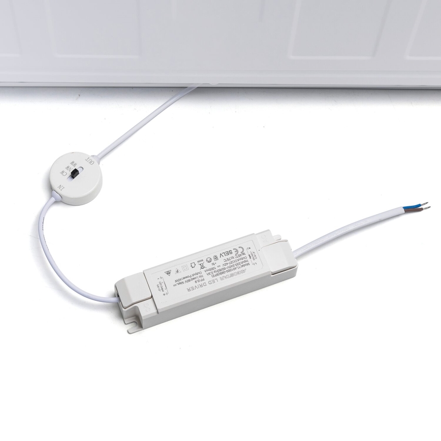 Aigostar - LED Vgradni panel LED/40W/230V 3000K/4000K/6500K 60x60cm bela