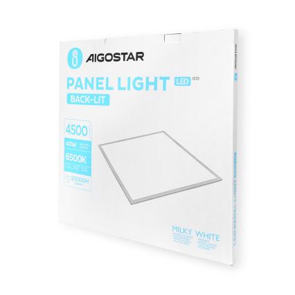Aigostar - LED Vgradni panel LED/40W/230V 6500K 60x60cm bela