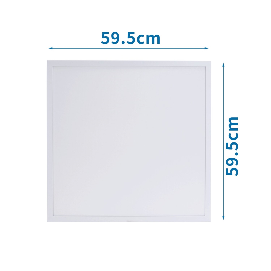 Aigostar - LED Vgradni panel LED/40W/230V 6500K 60x60cm bela