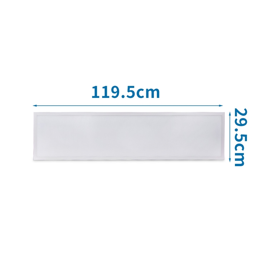 Aigostar - LED Vgradni panel LED/50W/230V 6500K 120x30cm bela