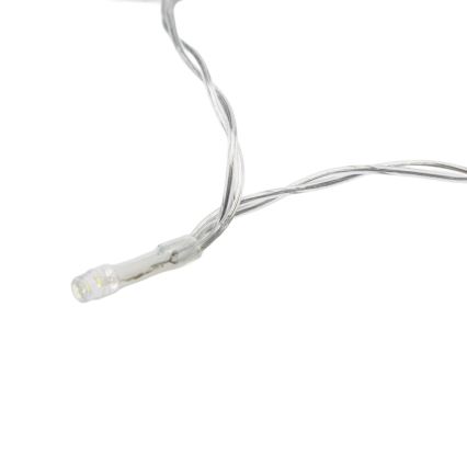 Aigostar - LED zatemljiv zunanji božični niz s senzorjem gibanja 100xLED/3xAA 12m večbarven + daljinski upravljalnik