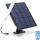 Aigostar - LED Zatemnitvena cev s solarnim panelom LED/3,2V 3000K/4000K/6500K IP65 + Daljinski upravljalnik