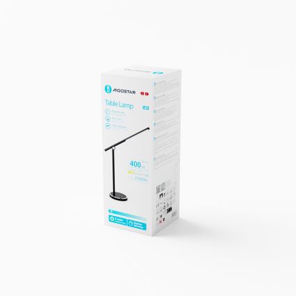 Aigostar - LED Zatemnitvena namizna svetilka na dotik LED/8W/230V 3000-6000K črna