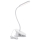 Aigostar - LED Zatemnitvena namizna svetilka s sponko LED/2,5W/5V bela