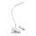 Aigostar - LED Zatemnitvena polnilna namizna svetilka s sponko LED/2,5W/5V 1200mAh bela