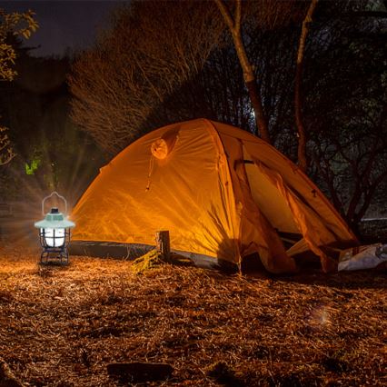 Aigostar - LED Zatemnitvena prenosni polnilna kampiranje svetilka LED/3W/3,7V 1200mAh