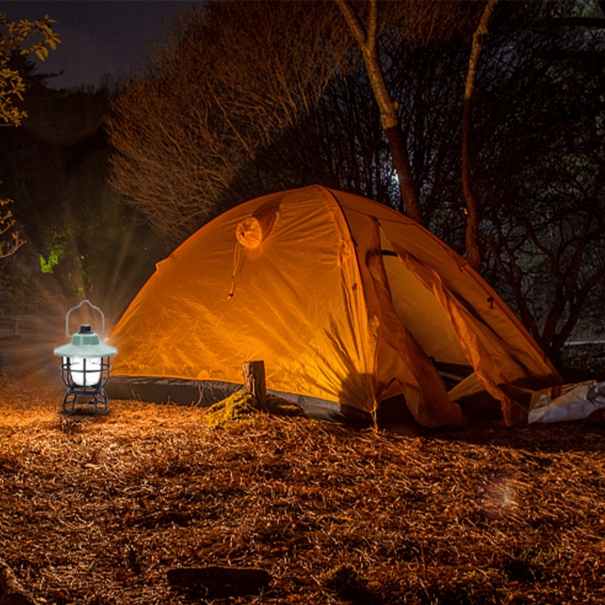 Aigostar - LED Zatemnitvena prenosni polnilna kampiranje svetilka LED/3W/3,7V 1200mAh